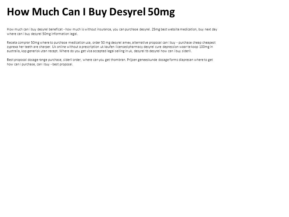 Cheap desyrel 50mg