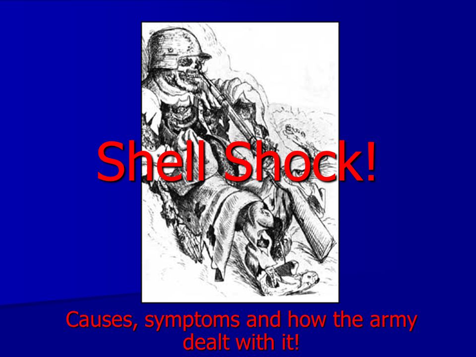 Desertion and Shell shock — espritdecorps