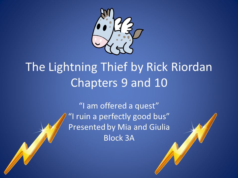 percy jackson the lightning thief chapter 9