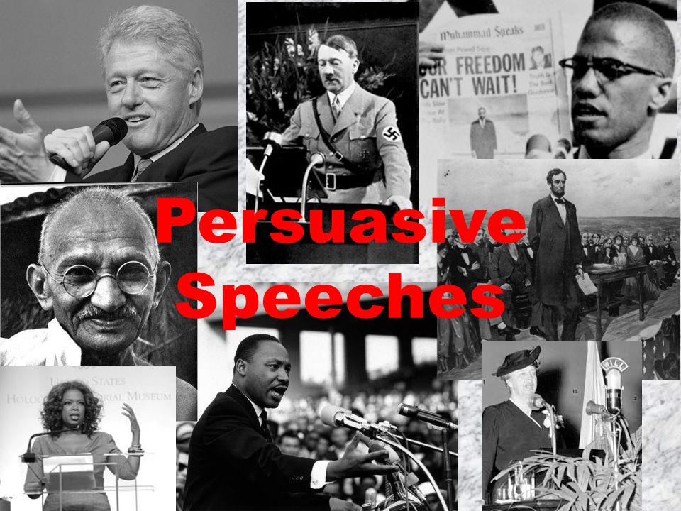 persuasive speeches in history