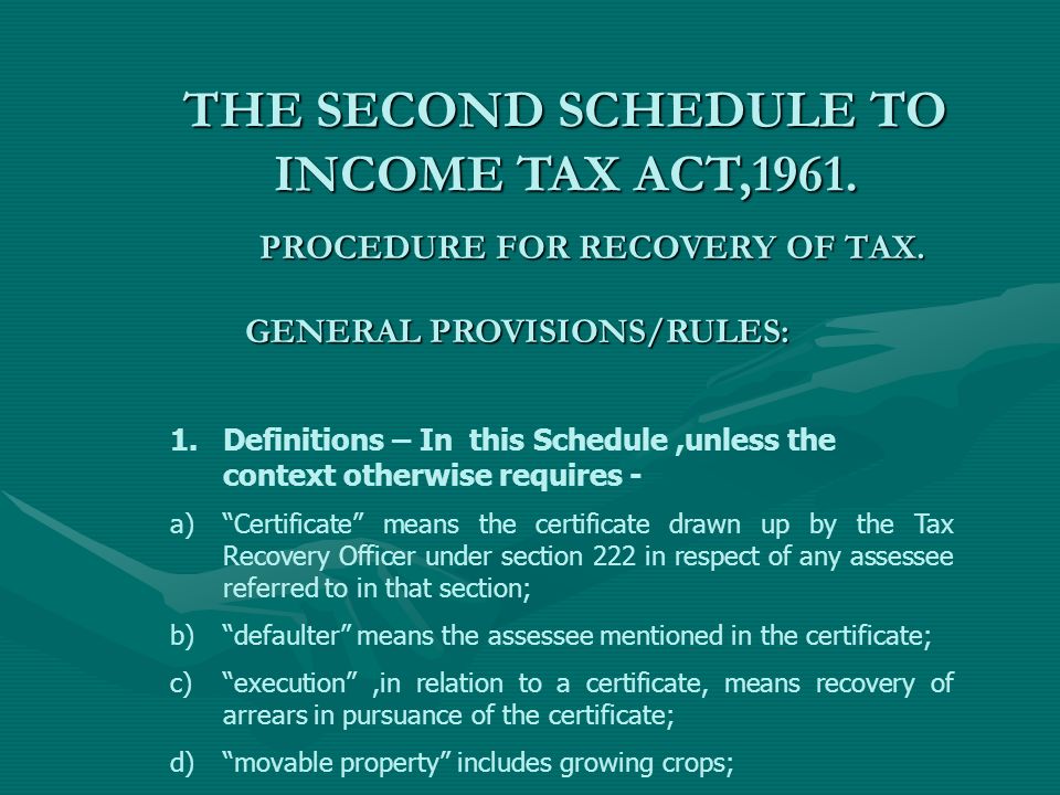 Procedure Of Collection And Recovery Of Tax Enterslice, 41% OFF