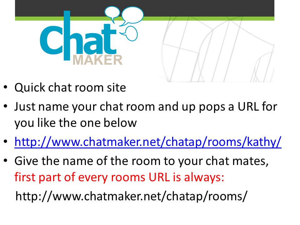 Net chat room