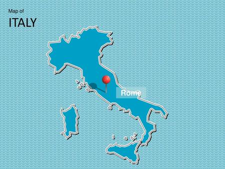 Map of ITALY Rome.