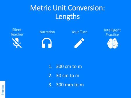 Metric Unit Conversion: Lengths