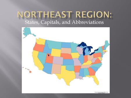 States Capitals And Abbreviations Ppt Video Online Download States Capitals And Abbreviations Ppt Video Online Download