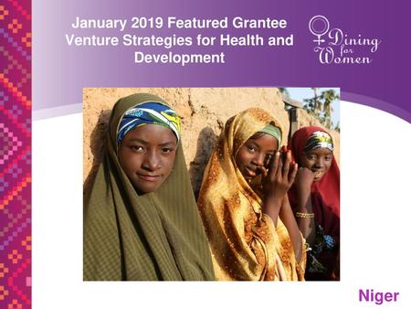 Niger January 2019 Featured Grantee