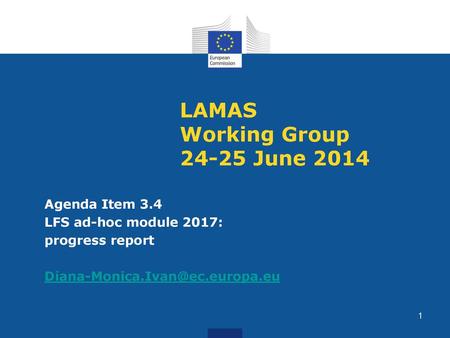 LAMAS Working Group June 2014