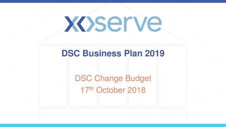DSC Change Budget 17th October 2018