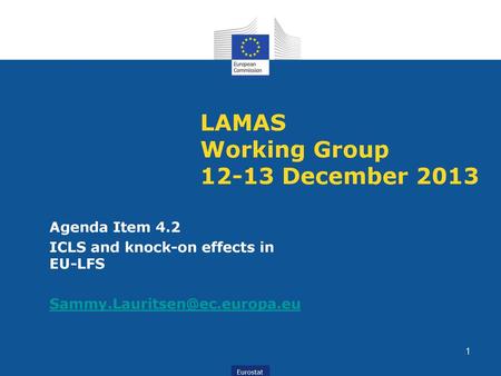 LAMAS Working Group December 2013
