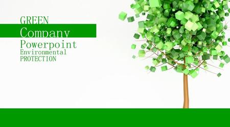 GREEN Company Powerpoint Environmental PROTECTION.