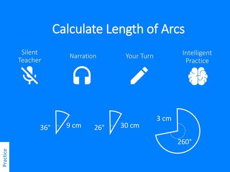 Calculate Length of Arcs
