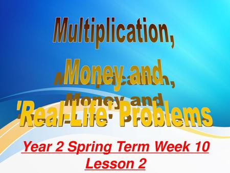Year 2 Spring Term Week 10 Lesson 2