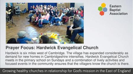 Prayer Focus: Hardwick Evangelical Church