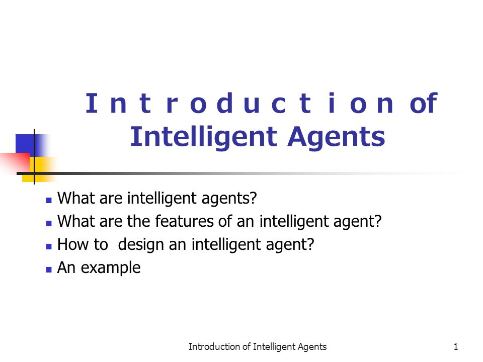 Intelligent Agents Definition, Characteristics & Types - Video & Lesson  Transcript
