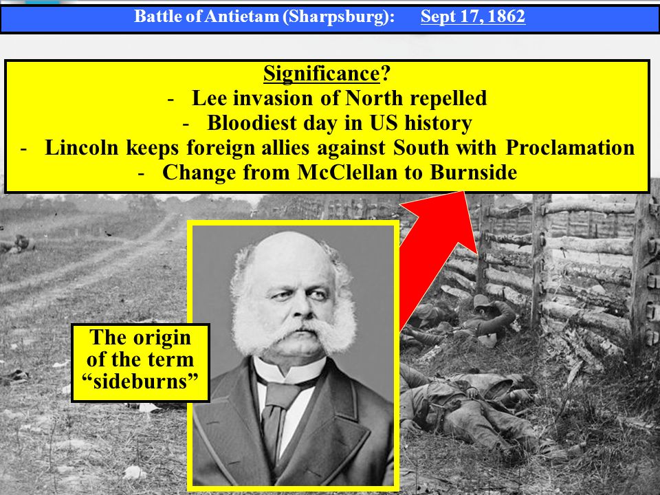 Lee invasion of North repelled Bloodiest day in US history - ppt video  online download