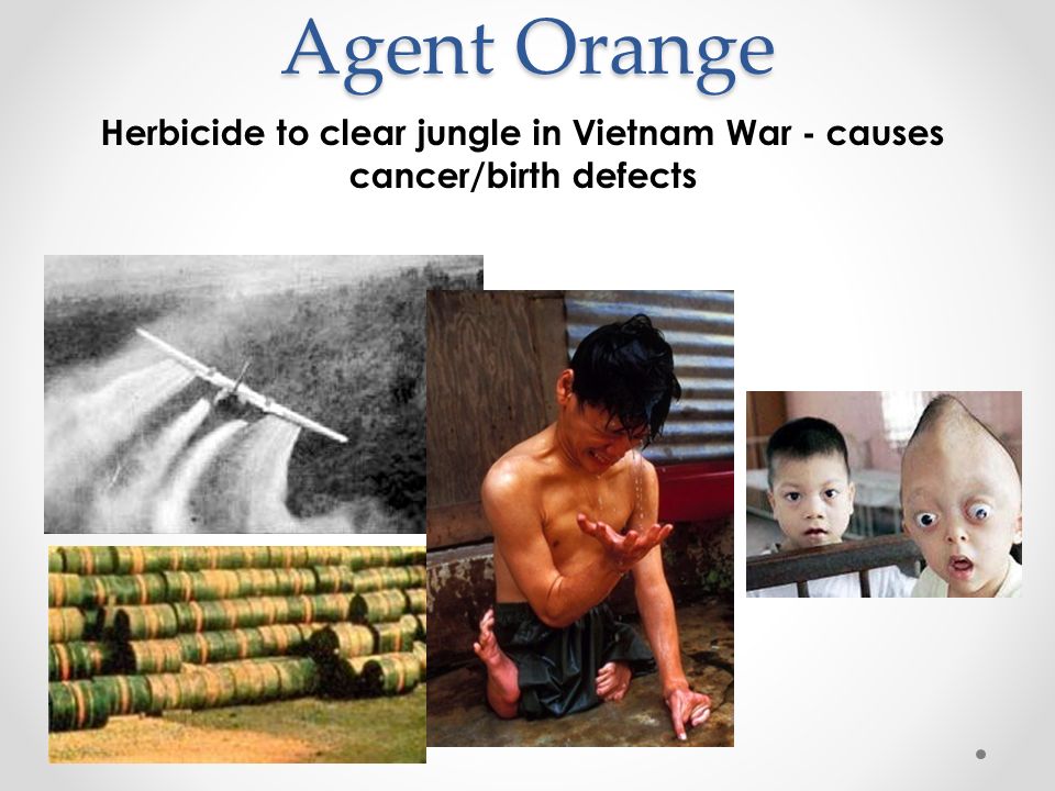 Agent Orange Herbicide To Clear Jungle In Vietnam War Causes Cancer Birth Defects Ppt Download
