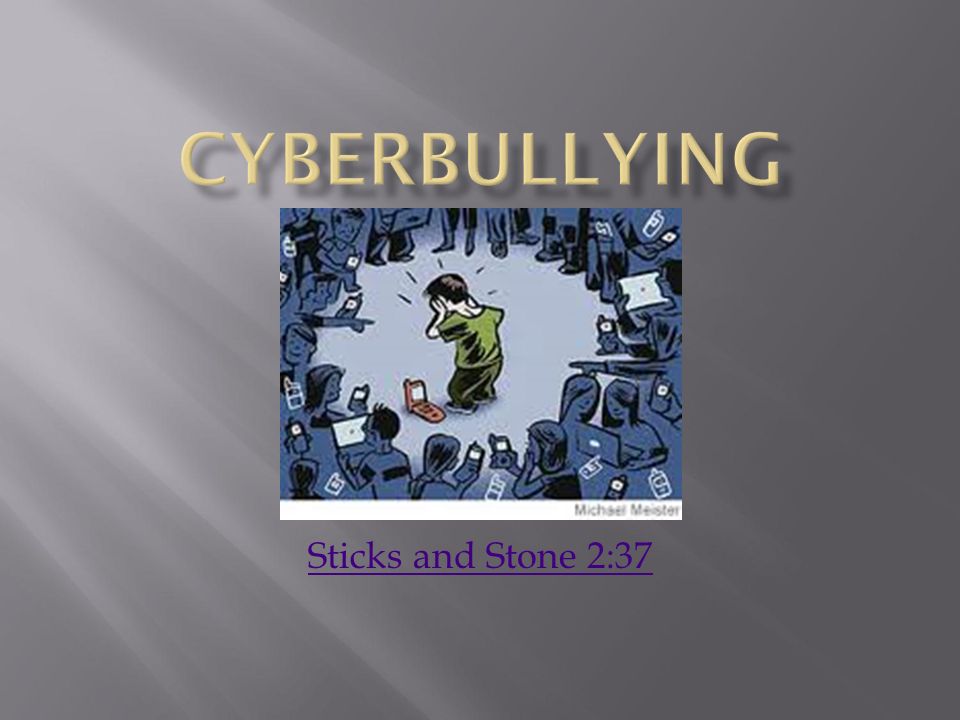 No Sticks, No Stone, No Bullying