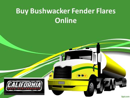 Buy Bushwacker Fender Flares Online - www.californiaautoperformance.com