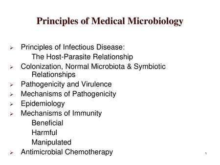 Principles of Medical Microbiology