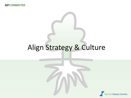 Align Strategy & Culture