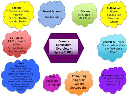 Comets Curriculum Overview – Spring