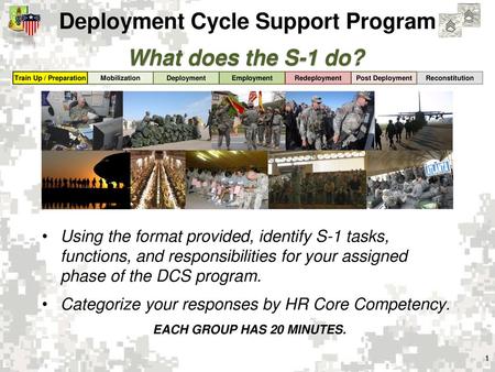 Deployment Cycle Support Program