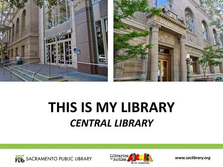 THIS IS MY LIBRARY Central Library.
