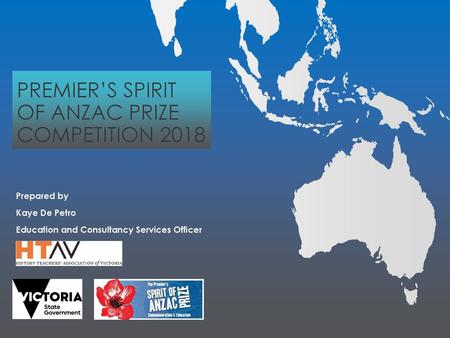 Premier’s spirit of anzac prize competition 2018