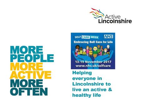 Helping everyone in Lincolnshire to live an active & healthy life