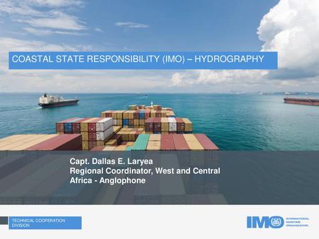 COASTAL STATE RESPONSIBILITY (IMO) – HYDROGRAPHY