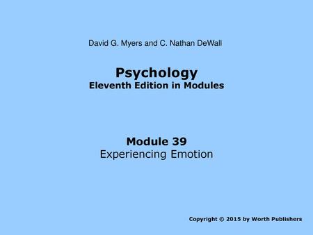 Eleventh Edition in Modules