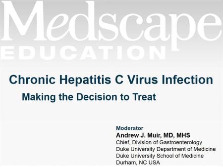 Chronic Hepatitis C Virus Infection