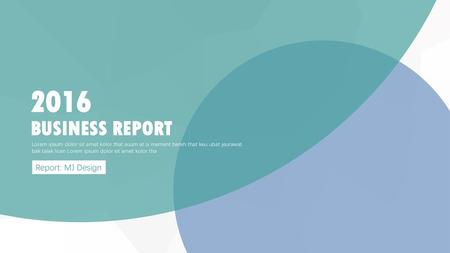 2016 BUSINESS REPORT Report: MJ Design