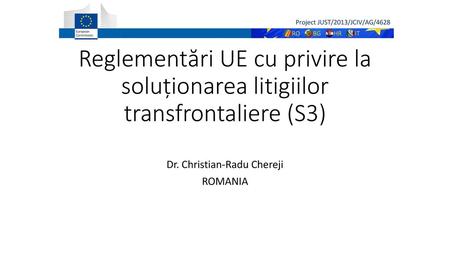 Dr. Christian-Radu Chereji ROMANIA