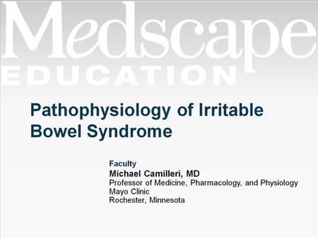 Pathophysiology of Irritable Bowel Syndrome