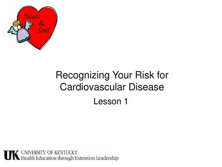 Recognizing Your Risk for Cardiovascular Disease