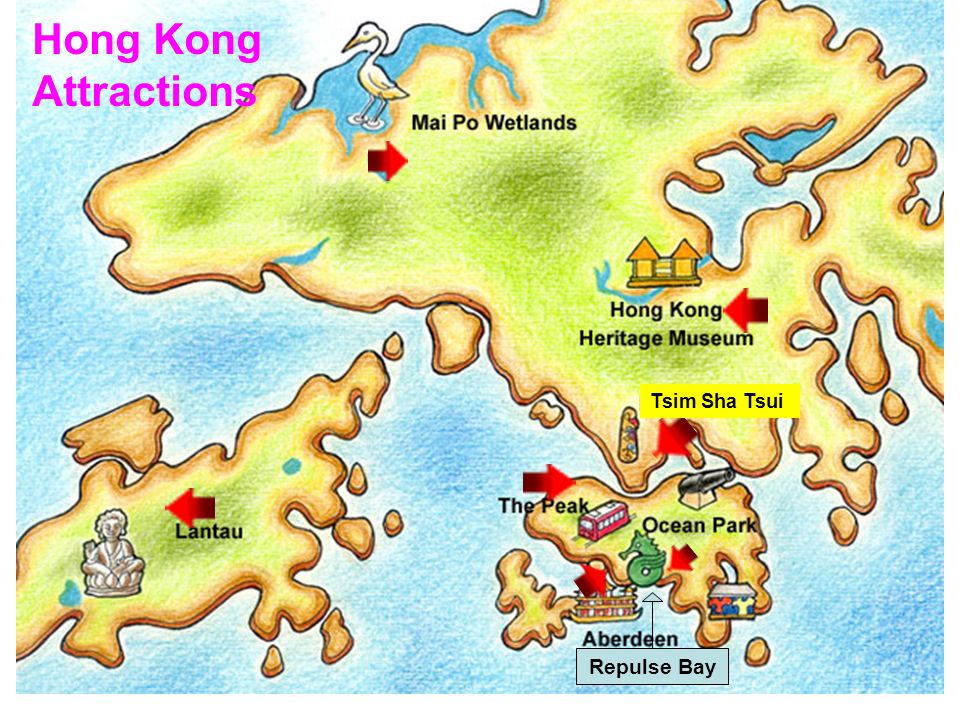 Repulse Bay Hong Kong Map Hong Kong Attractions Repulse Bay Tsim Sha Tsui. The Peak Map The Peak  Tower The Peak Tram What Are They Looking At? - Ppt Download