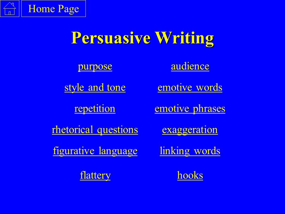 tone in persuasive writing