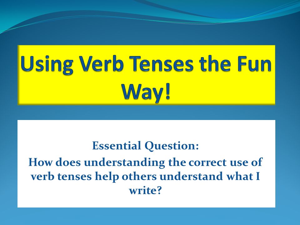 Present Tense: A Guide to Understanding and Using Verb Tenses Correctly - ESL Grammar