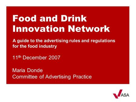 Food and Drink Innovation Network
