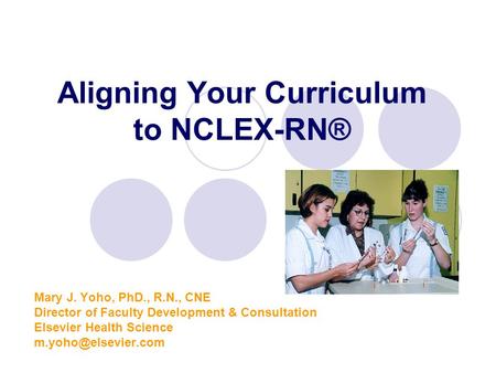 Aligning Your Curriculum to NCLEX-RN®