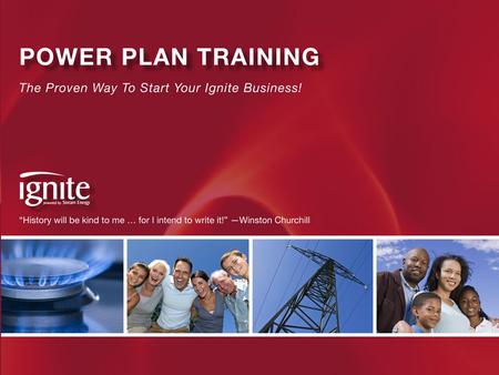 Power Plan Training Phase I- Become Qualified (to get paid)