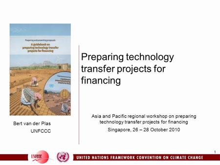 Preparing technology transfer projects for financing