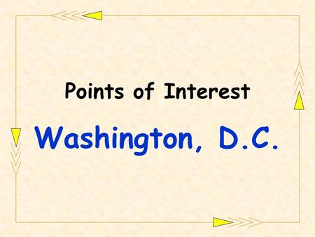 Points of Interest Washington, D.C.. Jefferson Memorial.