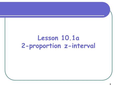 2-proportion z-interval