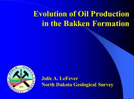 Evolution of Oil Production in the Bakken Formation