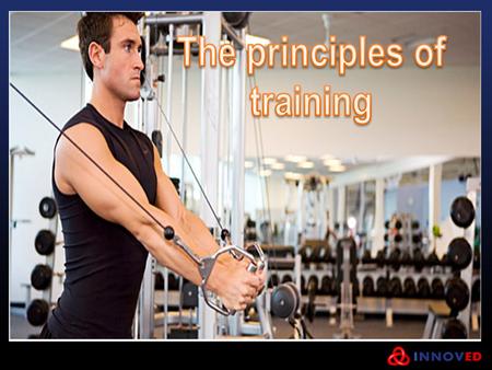 The principles of training
