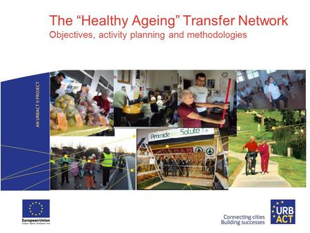 The “Healthy Ageing” Transfer Network Objectives, activity planning and methodologies.