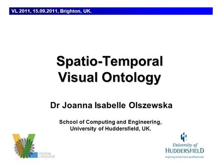 Spatio-Temporal Visual Ontology
