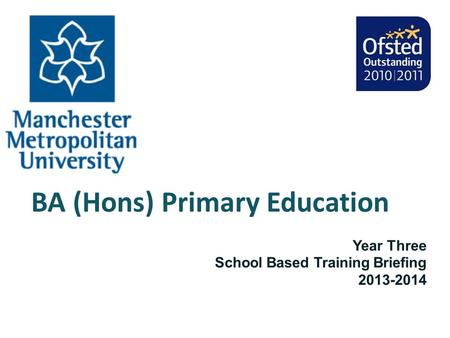 BA (Hons) Primary Education